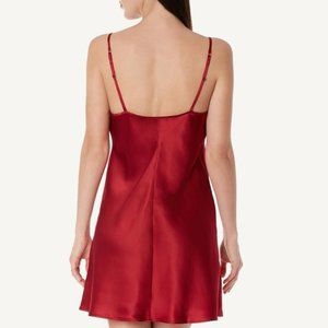 INTIMISSIMI RED NIGHT DRESS WITH VELVET DESIGN Medium